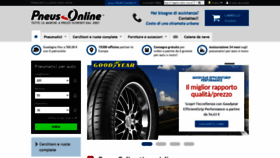 What Pneumatici-pneus-online.it website looked like in 2020 (3 years ago)