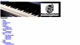 What Piano-keyboard-guide.com website looked like in 2020 (3 years ago)