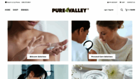 What Purevalley.com website looked like in 2020 (3 years ago)