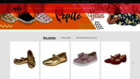 What Pepite.com.br website looked like in 2020 (3 years ago)