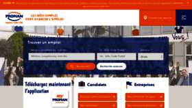 What Proman-interim.com website looked like in 2020 (5 years ago)