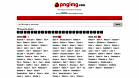 What Pngimg.com website looked like in 2020 (3 years ago)