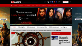 What Pcgamer.com website looked like in 2020 (3 years ago)