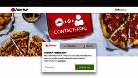 What Pizzahut.co.uk website looked like in 2020 (3 years ago)