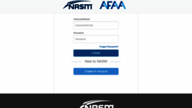 What Portal.nasm.org website looked like in 2020 (3 years ago)