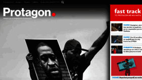 What Protagon.gr website looked like in 2020 (5 years ago)