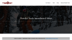What Powdertools.com website looked like in 2020 (3 years ago)