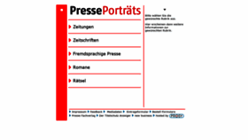 What Presse-portraets.de website looked like in 2020 (3 years ago)