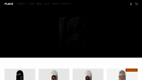 What Planbskateboards.com website looked like in 2020 (3 years ago)