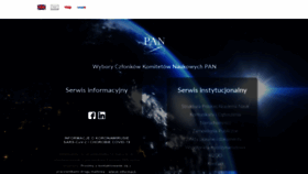 What Pan.pl website looked like in 2020 (3 years ago)
