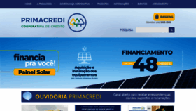 What Primacredi.com.br website looked like in 2020 (3 years ago)