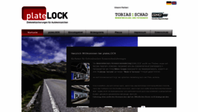 What Platelock.de website looked like in 2020 (3 years ago)
