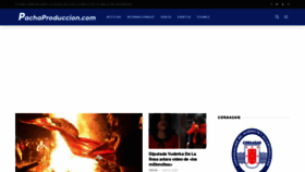 What Pachaproduccion.com website looked like in 2020 (3 years ago)