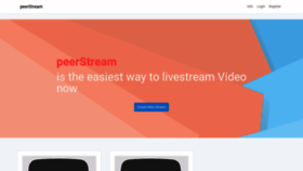 What Peer-stream.com website looked like in 2020 (3 years ago)