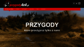 What Przygody4x4.pl website looked like in 2020 (3 years ago)