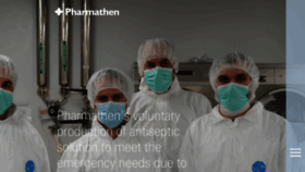 What Pharmathen.com website looked like in 2020 (3 years ago)