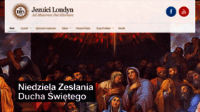 What Polishjesuits.co.uk website looked like in 2020 (3 years ago)