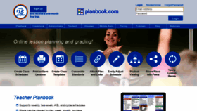 What Planbook.com website looked like in 2020 (3 years ago)