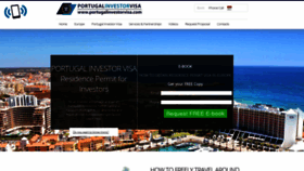 What Portugalinvestorvisa.com website looked like in 2020 (3 years ago)