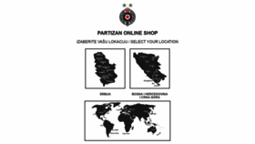 What Partizanshop.rs website looked like in 2020 (3 years ago)