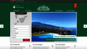 What Portatenerife.de website looked like in 2020 (3 years ago)