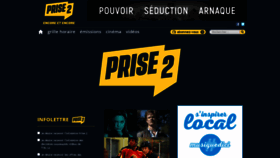 What Prise2.tv website looked like in 2020 (3 years ago)