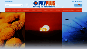 What Pkvplus.cz website looked like in 2020 (3 years ago)