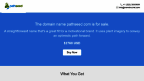 What Pathseed.com website looked like in 2020 (4 years ago)
