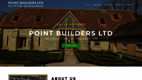 What Pointbuilders.co.uk website looked like in 2020 (3 years ago)