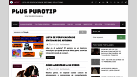 What Pluspurotip.com website looked like in 2020 (3 years ago)