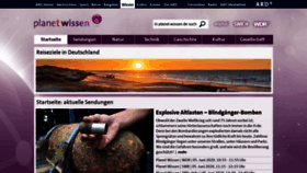 What Planet-wissen.de website looked like in 2020 (3 years ago)
