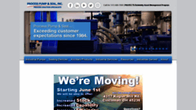 What Processpumpandseal.com website looked like in 2020 (3 years ago)
