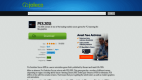What Pes-2015.jaleco.com website looked like in 2020 (3 years ago)