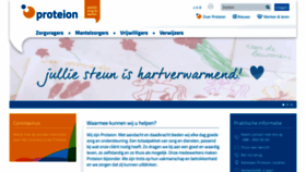 What Proteion.nl website looked like in 2020 (3 years ago)