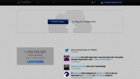 What Prnt.sc website looked like in 2020 (5 years ago)