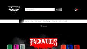 What Packwoods.net website looked like in 2020 (3 years ago)
