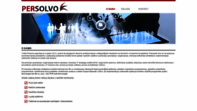 What Persolvo.hr website looked like in 2020 (3 years ago)