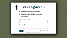 What Paideiaclassical.classreach.com website looked like in 2020 (3 years ago)