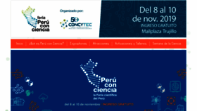 What Peruconciencia.pe website looked like in 2020 (5 years ago)