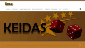 What Pelikeidas.fi website looked like in 2020 (3 years ago)