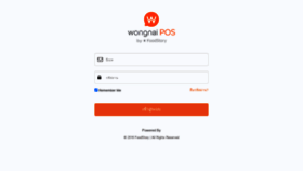 What Pos.wongnai.com website looked like in 2020 (3 years ago)