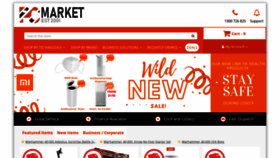 What Pcmarket.com.au website looked like in 2020 (3 years ago)