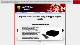 What Popcornhour.ro website looked like in 2020 (3 years ago)