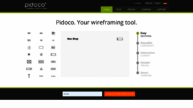 What Pidoco.com website looked like in 2020 (3 years ago)