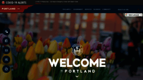 What Portlandmaine.gov website looked like in 2020 (3 years ago)