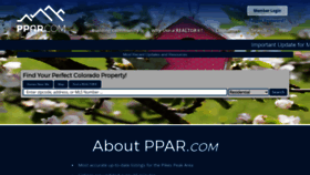 What Ppar.com website looked like in 2020 (3 years ago)