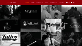 What Promove.tv.br website looked like in 2020 (3 years ago)