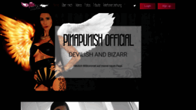 What Pinapunish.com website looked like in 2020 (3 years ago)