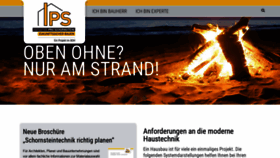 What Proschornstein.de website looked like in 2020 (3 years ago)