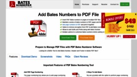 What Pdfbates.com website looked like in 2020 (3 years ago)